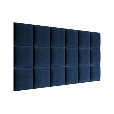 PAG kárpitozott fali panel 30x30 - kék