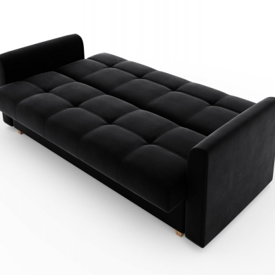 LARSEN kanapé tárolóval - fekete