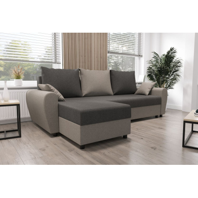 Elegáns kanapégarnitúra FLORIANA - szürke / világosszürke