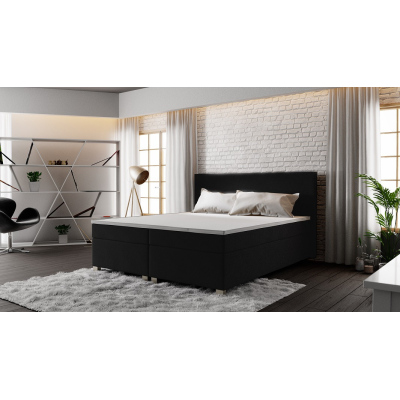 ASSAR boxspring ágy 160x200, antracit