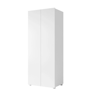 CONNOR kétajtós szekrény - szélesség 80 cm, fehér