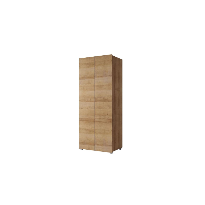 CONNOR kétajtós szekrény - szélesség 80 cm, barna