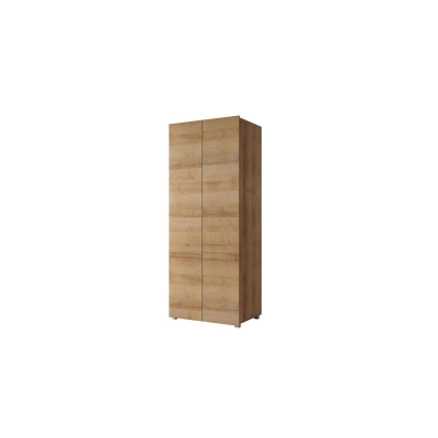 CONNOR kétajtós szekrény - szélesség 80 cm, barna