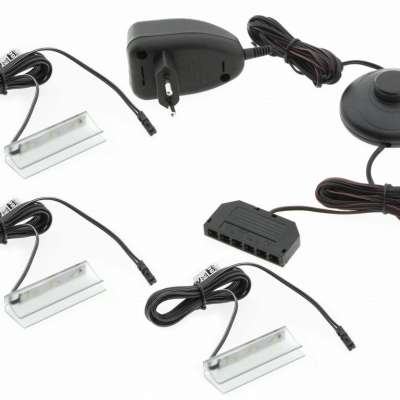 LED 3-pontos világítás BEATE