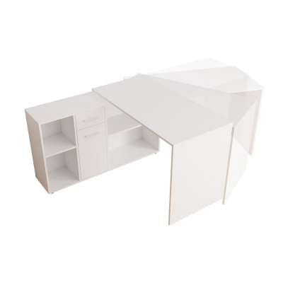 FERGUS íróasztal - fehér