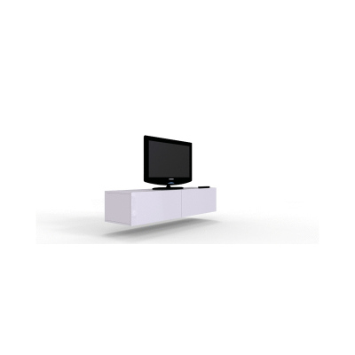 ASHTON TV-asztal 180 - fényes fehér
