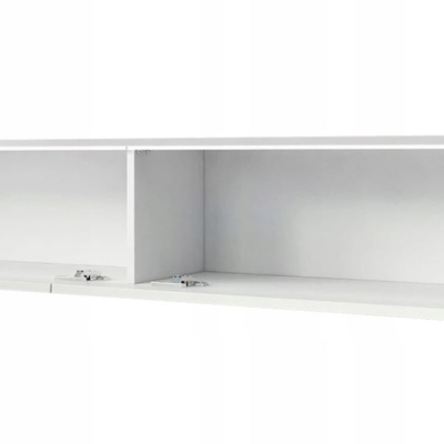 WILLA D TV-szekrény 180 cm - wotan tölgy / fényes fehér