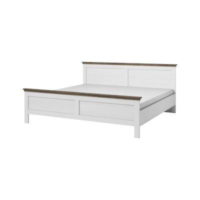 Modern ágy 160x200 EROL - abisko kőris / lefkas tölgy