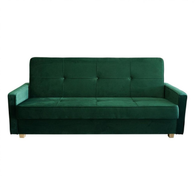 MARTHA elegáns retro kanapé - zöld