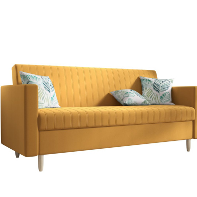 MOHINI kanapéágy - sárga