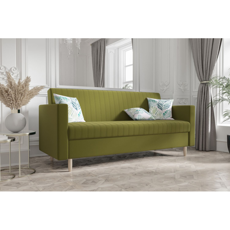 MOHINI kanapéágy - zöld