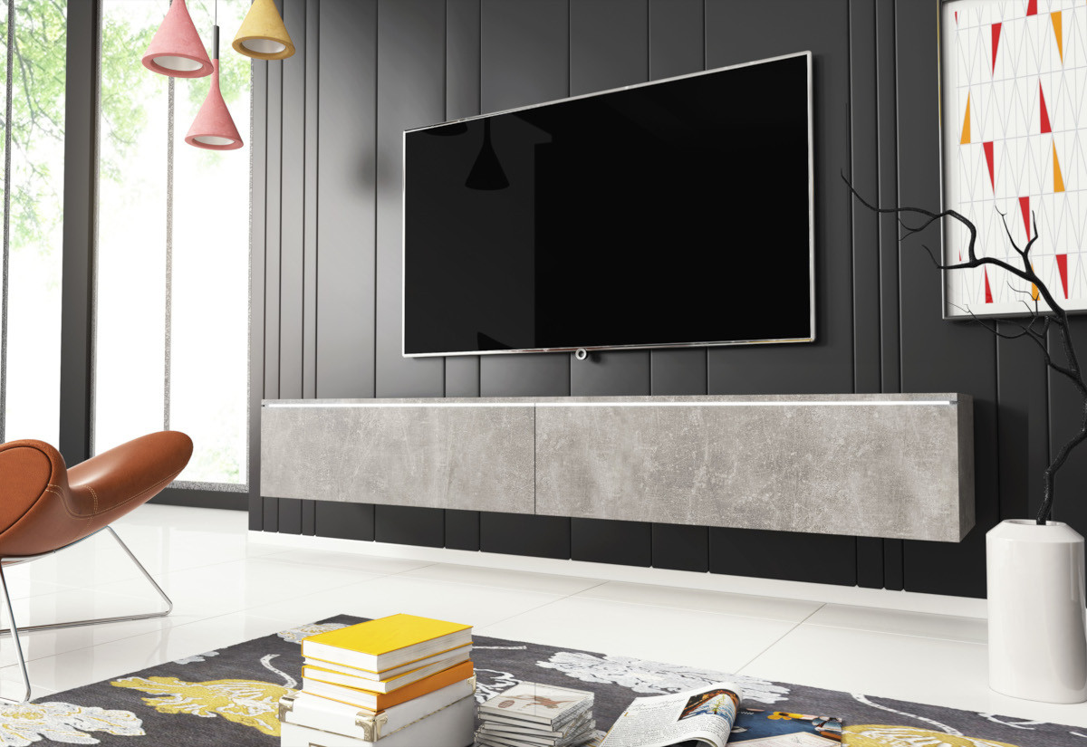 CERIEE 180 TV asztal - beton
