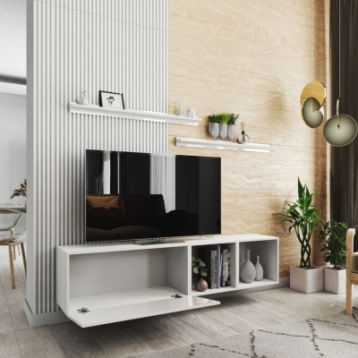 Modern nappali fal BRADT 19 - fehér