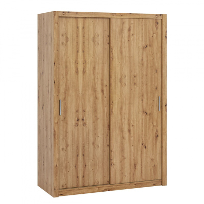 CORTLAND 2 gardróbszekrény 150 cm - artisan tölgy