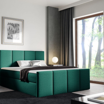 LOLA ágy matraccal és ágyráccsal - 180x200, zöld 2 + INGYENES topper