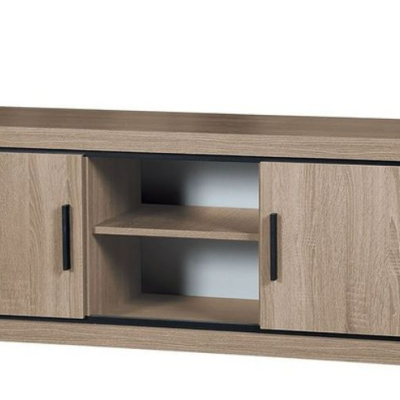 ARIKA TV-asztal - 137 cm, sonoma tölgy