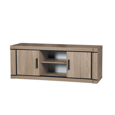 ARIKA TV-asztal - 137 cm, sonoma tölgy