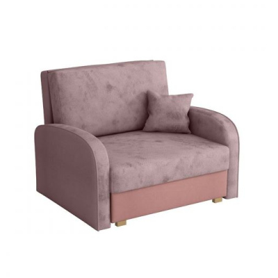 Kanapé fotel BELA SOFT 1 - rózsaszín