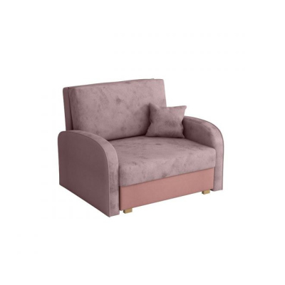 Kanapé fotel BELA SOFT 1 - rózsaszín