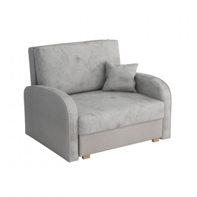 BELA SOFT 1 kanapéágy - szürke