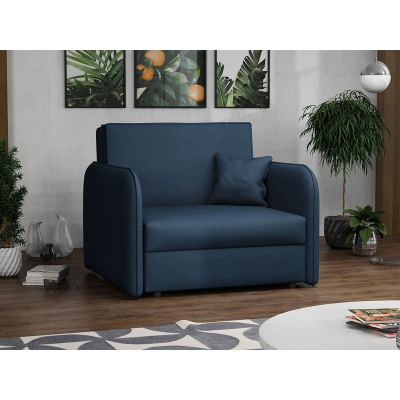 BELA LOFT 1 fotelágy - kék