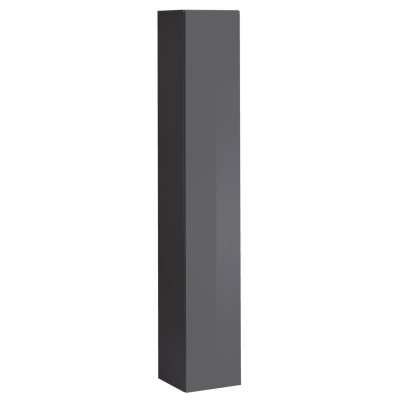 Nappali fal fém elemekkel RIONATA 5 - grafit / fekete