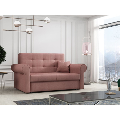 BELA SILVER 2 kinyitható kanapé tárolóval - rózsaszín
