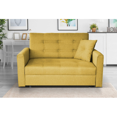 BELA LUX 2 kinyitható kanapé - sárga