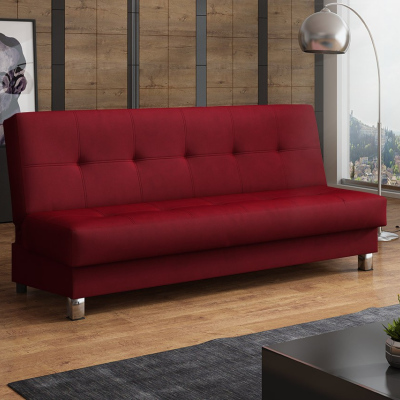 SABANA 2 kanapéágy tárolóhellyel - piros
