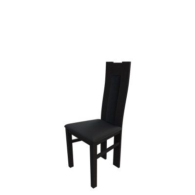 MOVILE 19 konyhai szék - wenge / fekete műbőr