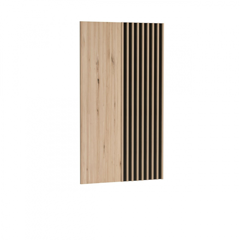 Fali panel 80x138 ORURO - artisan tölgy / fekete