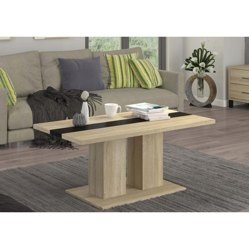 BOBI dohányzóasztal - sonoma tölgyfa