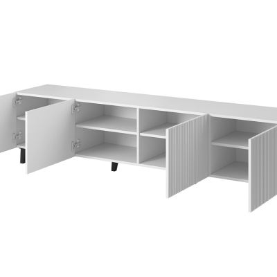 CRATO TV asztal 200 cm - fehér