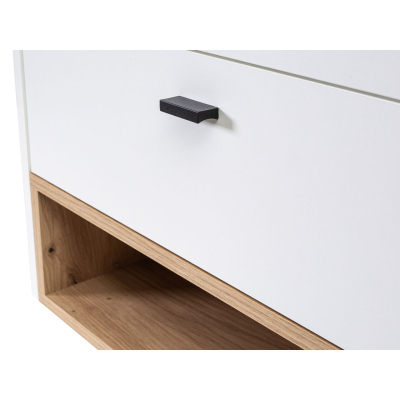 BEND fürdőszoba szett - fekete / artisan tölgy + INGYENES Platinum csaptelep