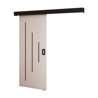 BORISA 6 tolóajtó - 90 cm, fehér