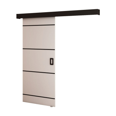 BORISA 3 tolóajtó - 90 cm, fehér