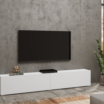 BONA TV-asztal - fehér / wotan