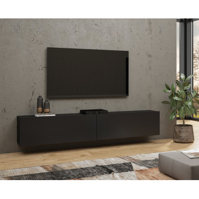 BONA TV asztal - fekete / wotan