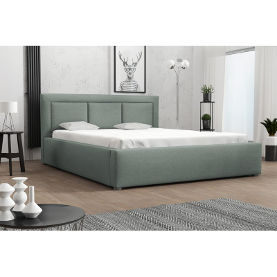 Franciaágy léces kerettel 160x200 GOSTORF 3 - világoskék
