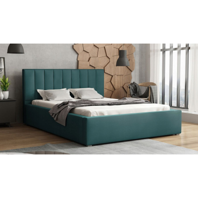 Franciaágy léces kerettel 180x200 TARNEWITZ 2 - kék