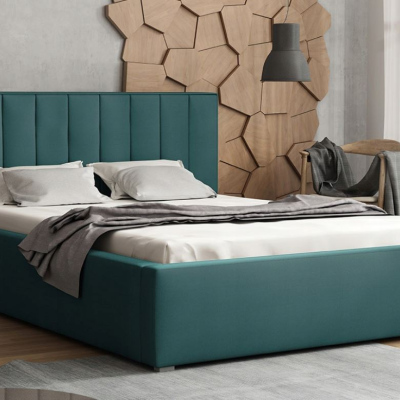 Franciaágy léces kerettel 160x200 TARNEWITZ 2 - kék