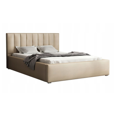 Franciaágy léces kerettel 160x200 TARNEWITZ 2 - fekete