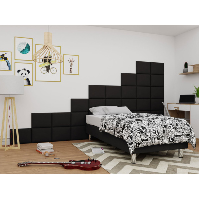 PAG kárpitozott fali panel 40x30 - fekete