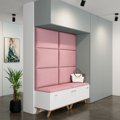 PAG kárpitozott falpanel 70x40 - rózsaszín
