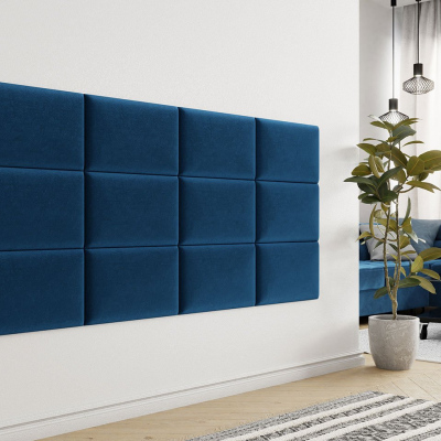 PAG kárpitozott falpanel 50x30 - kék