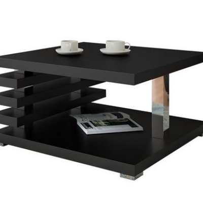 STORO modern dohányzóasztal - fekete