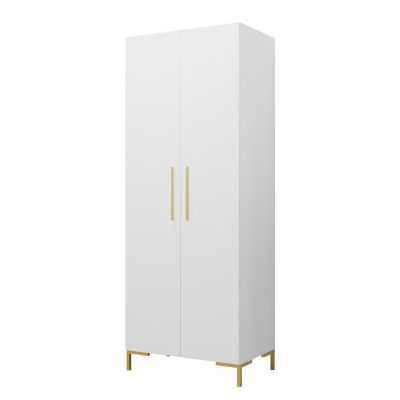 Keskeny gardrób 74 cm VANDET - fehér