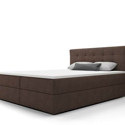 STIG 5 modern ágy tárolóhellyel 180x200 - barna