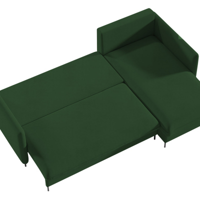 SKORPA ülőgarnitúra mindennapi alváshoz - zöld, jobb sarok