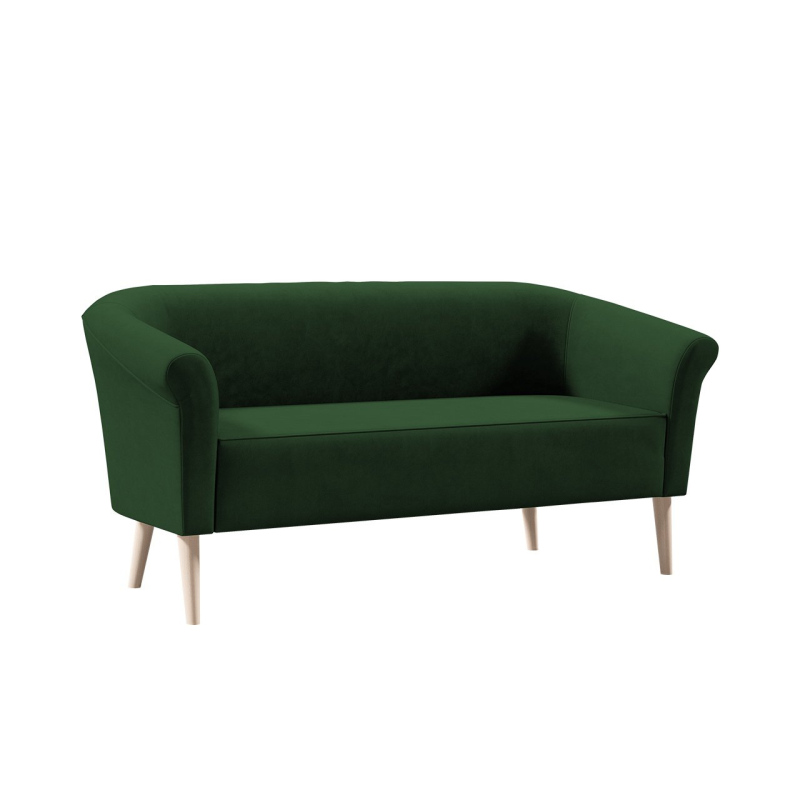 SILDA háromszemélyes skandináv kanapé - zöld